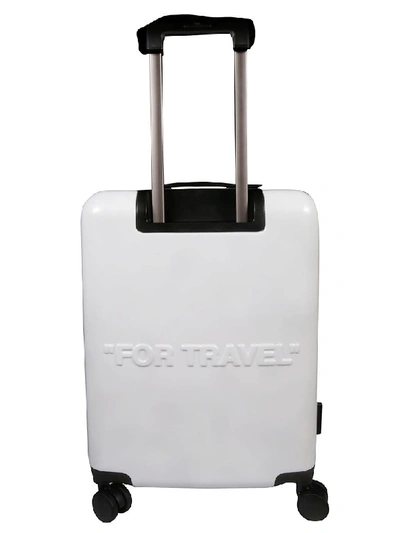 Shop Off-white Arrow Suitcase In White