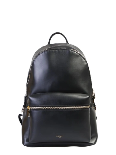 Shop Dolce & Gabbana Branded Backpack In Black