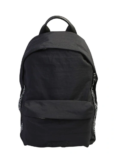 Shop Mcq By Alexander Mcqueen Branded Backpack In Black