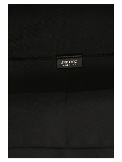 Shop Jimmy Choo Wilmer Bag In Black