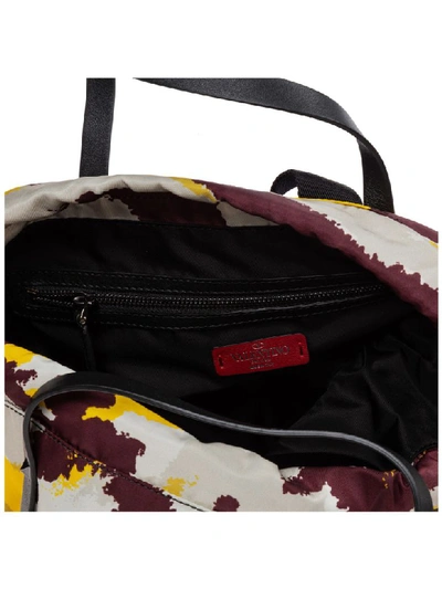 Shop Valentino Loveblade Backpack In Grigio