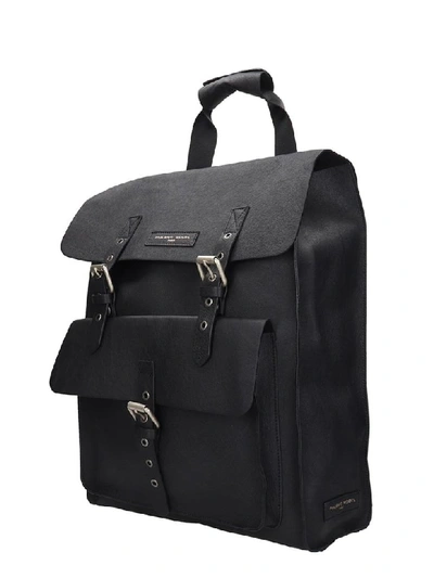 Shop Philippe Model Pier Backpack In Black Leather