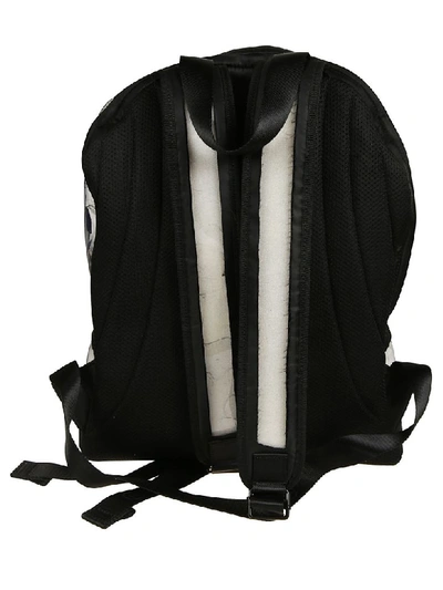 Shop Maison Margiela Zipped Backpack In Black