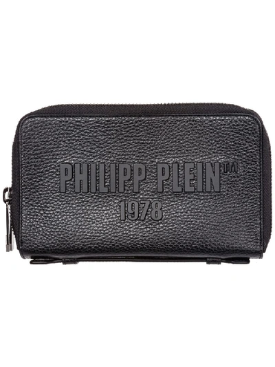 Shop Philipp Plein Pp1978 Document Holder In Black