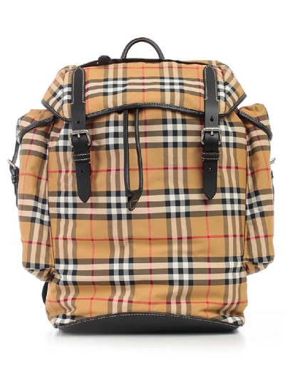 Shop Burberry Ranger Backpack In Antique Yellow