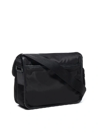 Shop Prada Messenger Shoulder Bag In Nero