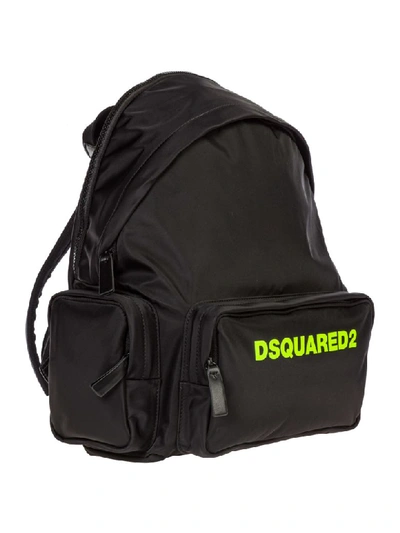 Shop Dsquared2 Tie Dye Backpack In Nero