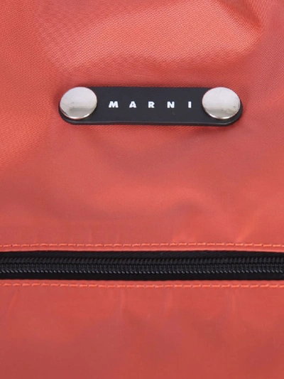 Shop Marni Nylon Backpack In Multicolor