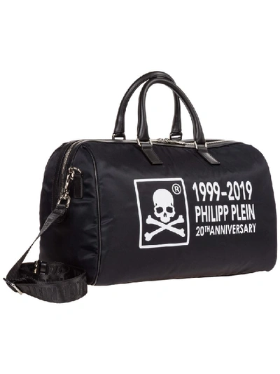 Shop Philipp Plein Anniversary 20th Duffle Bag In Black