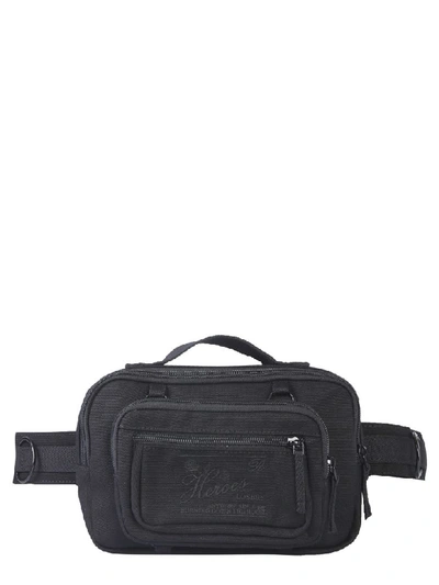 Shop Raf Simons Rs Loop Pouch In Nero