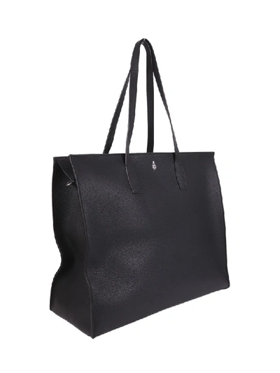 Shop Mark Cross Black Fitzgerald Ew Tote