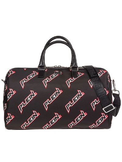 Shop Philipp Plein Space Plein Duffle Bag In Black