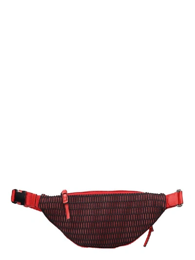 Shop Christian Louboutin Parisnyc Waist Bag In Red Tech/synthetic