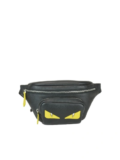 Shop Fendi Bag Bugs Belt Bag In Black