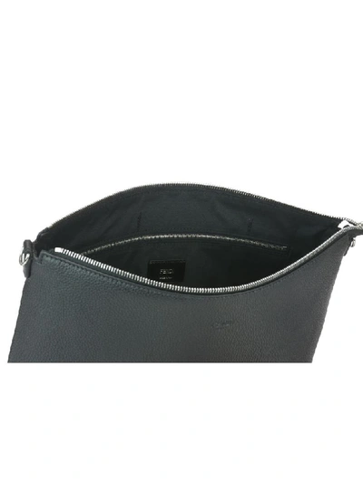 Shop Fendi Bag Bugs Medium Messenger Pouch In Black