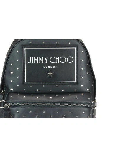 Shop Jimmy Choo Wilmer Backpack In Black