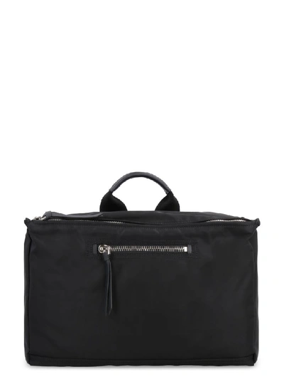 Shop Givenchy Nylon Pandora Messenger Bag In Black