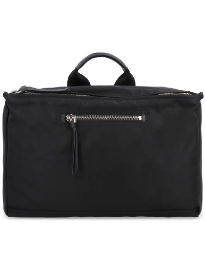 Shop Givenchy Nylon Pandora Messenger Bag In Black