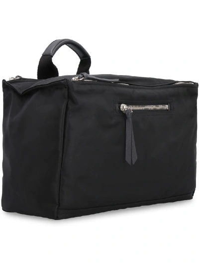 Shop Givenchy Nylon Pandora Messenger Bag In Black