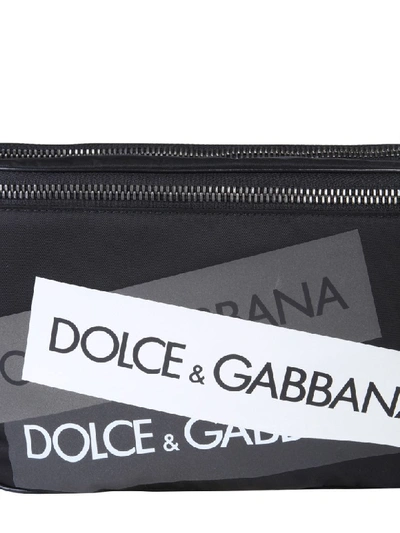 Shop Dolce & Gabbana Street Pouch In Nero