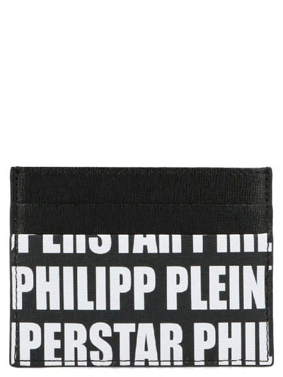 Shop Philipp Plein Tm Cardholder In Black & White
