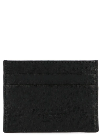 Shop Philipp Plein Tm Cardholder In Black & White