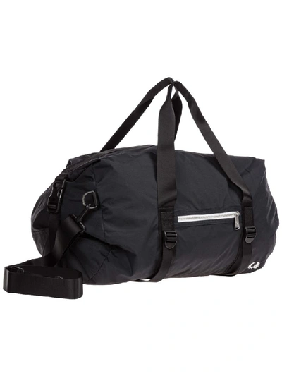 Shop Fred Perry Roll Top Gym Bag In Nero