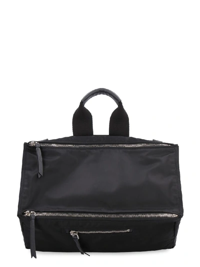 Shop Givenchy Pandora Nylon Messenger Bag In Black