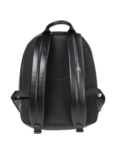 Shop Emporio Armani Bionic Sport Backpack In Nero