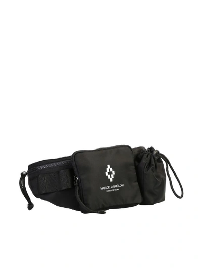 Shop Marcelo Burlon County Of Milan Branded Belt Bag In Black