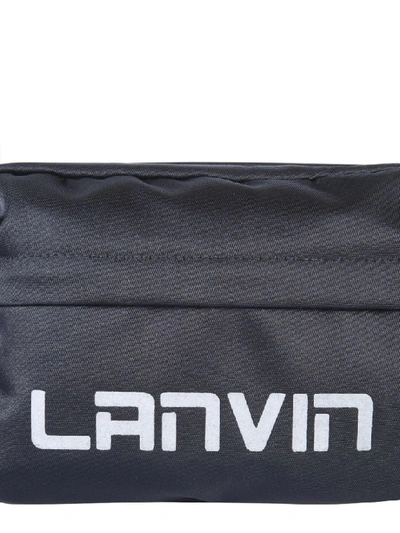 Shop Lanvin Shoulder Bag In Nero