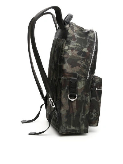 Shop Dolce & Gabbana Camouflage Backpack In Camouflage Verde (green)