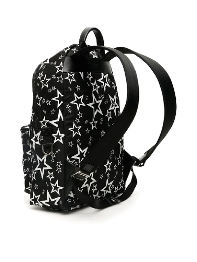 Shop Dolce & Gabbana Millennials Star Print Backpack In Mix Stelle (black)