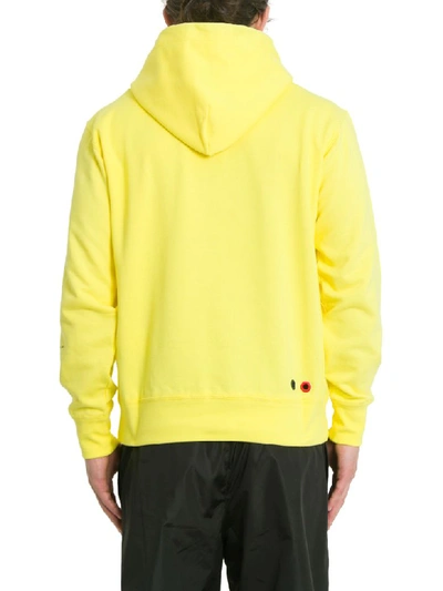 Shop Moncler Genius Hoodie By Fragment In Giallo