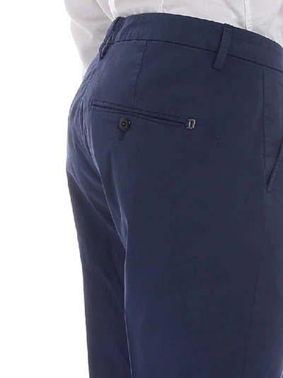 Shop Dondup Gaubert Trousers In Dark Blue