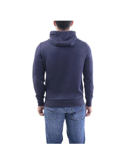 Shop Tommy Hilfiger Blend Cotton Sweatshirt In Sky Blue