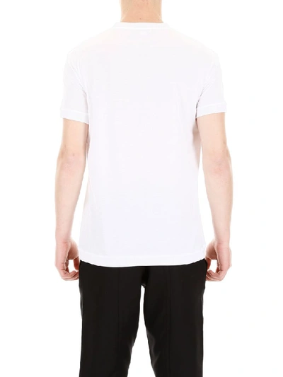 Shop Alexander Mcqueen Logo T-shirt In White (white)