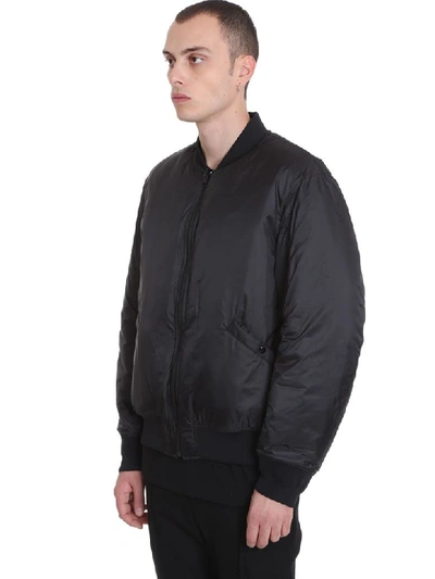 Shop Undercover Bomber In Black Polyamide