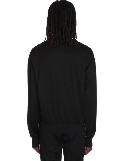 Shop Versace Sweatshirt In Black Polyester