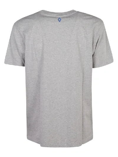 Shop Marcelo Burlon County Of Milan Nba T-shirt In Light Grey Multicolor