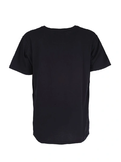 Shop Gucci Printed Oversized T-shirt In Nero