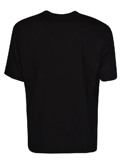 Shop Msgm Logo Print T-shirt In Black