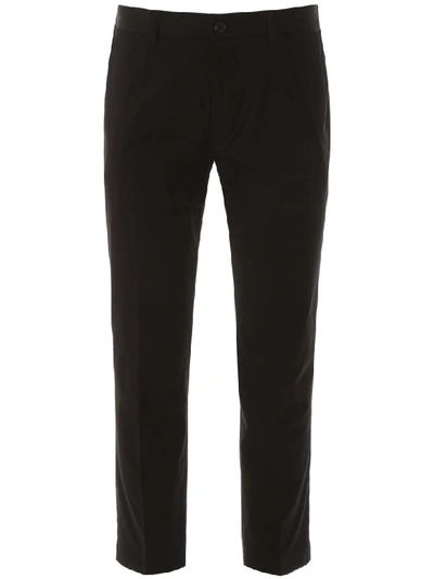 Shop Dolce & Gabbana Casual Trousers In Nero (black)