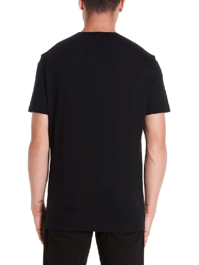 Shop Alexander Mcqueen Metallic Skull T-shirt In Black