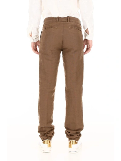 Shop Massimo Alba Winch Trousers In Creta (brown)