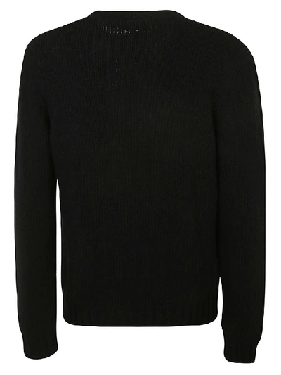 Shop Prada Knitted Sweater In Cobalt