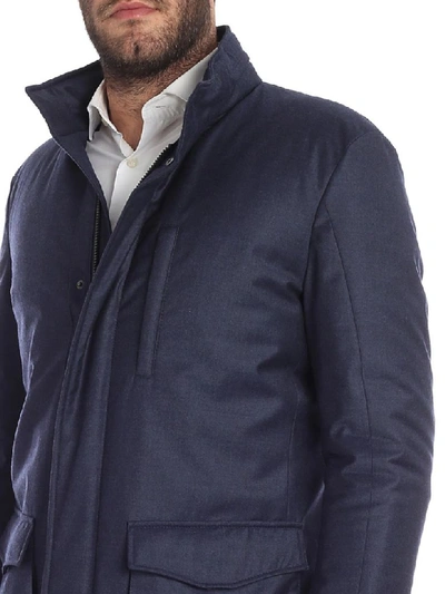 Shop Schneiders Wool Coat In Blue