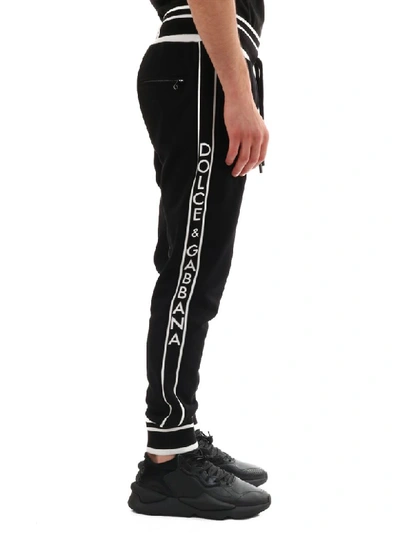 Shop Dolce & Gabbana Jogging Trousers King In Black