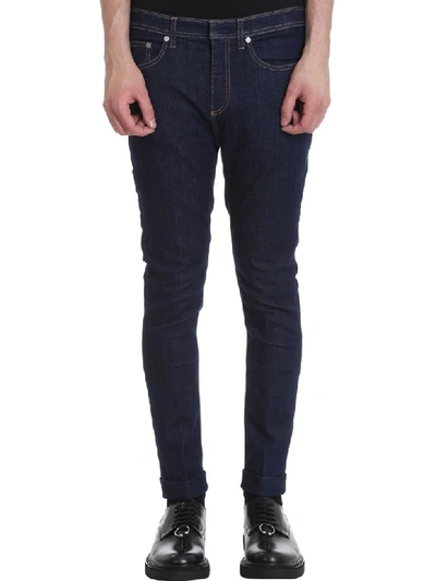 Shop Neil Barrett Jeans In Blue Denim