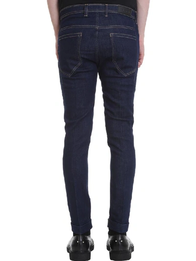 Shop Neil Barrett Jeans In Blue Denim